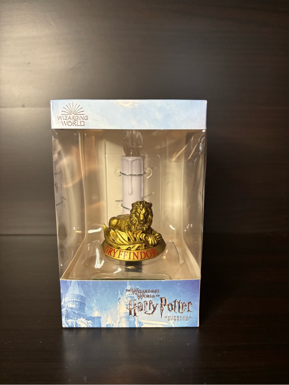 NWT Harry Potter Gryffindor Christmas tree clip on ornament
